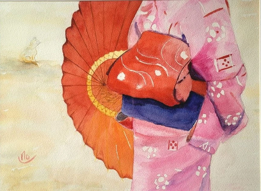 Couleurs Exposition "Oser l'imaginaire" chez JZ Santé naturelle - Nathalie Delhom